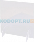 Экран защитный Office Kit настольный 61х81см, без окна, акрил