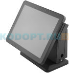 OL-P06, 15“ сенсорный 4Gb, SSD 128 Гб, MSR, USB (5W) TrueFlat, LED, J3455/2xCOM (резистивный тач, безрамочный)