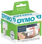 Этикетки многофункциональные для принтеров DYMO Label Writer, белые, 70 мм х 54 мм, 320 штук Рулон, (1 шт/уп) (DYMO99015)
