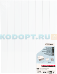 Металлический канал Opus O.Simple Channel 304мм 24мм (191-220 листов) белые 25шт