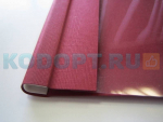 C-Bind Мягкие обложки А4 Softclear F 28 мм бордовые текстура лен