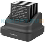 Зарядное устройство на 4 аккумулятора 4420mAh для Chainway С66 (CRD-C66-MBC)