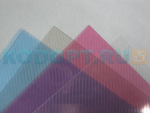 Обложки прозрачные пластиковые A4 0,3 мм, рифленые